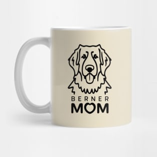 Berner Mom Line Art Mug